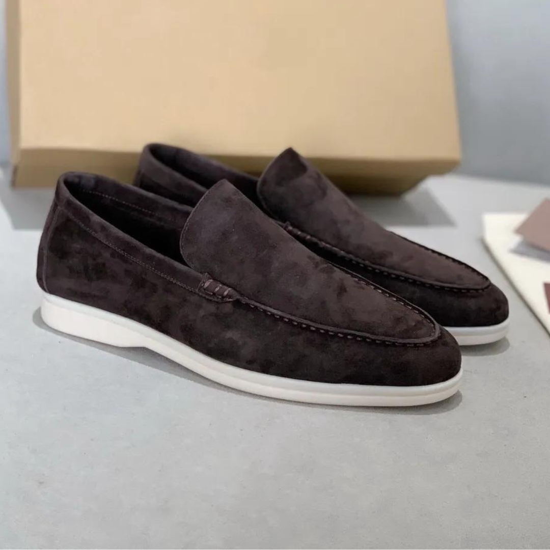 Buty męskie zamszowe | Wsuwane