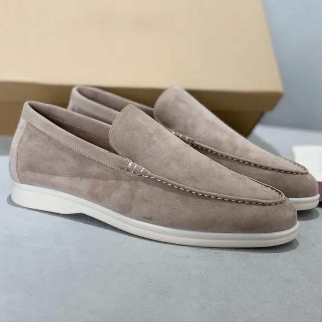 Buty męskie zamszowe | Wsuwane