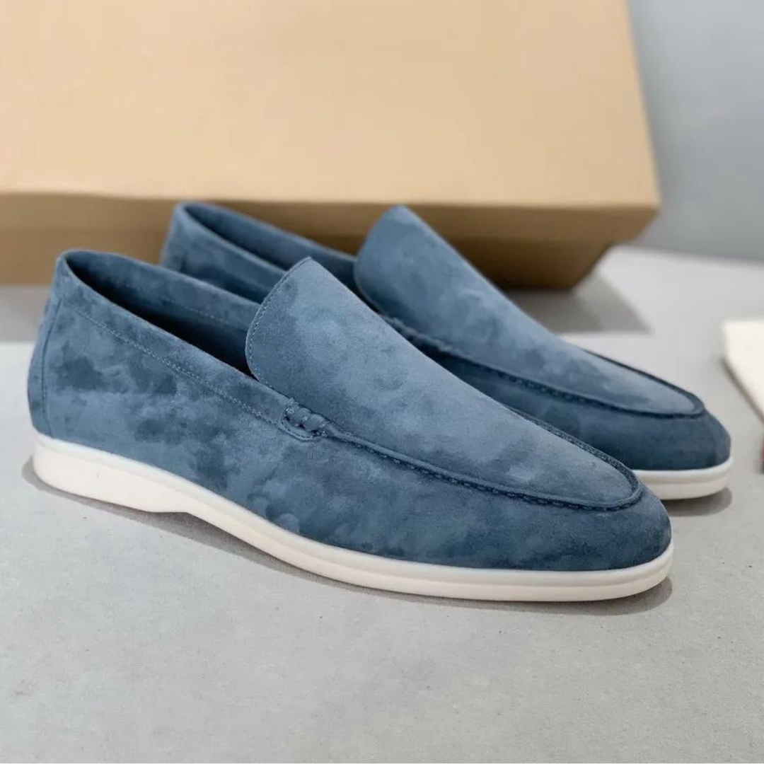 Buty męskie zamszowe | Wsuwane