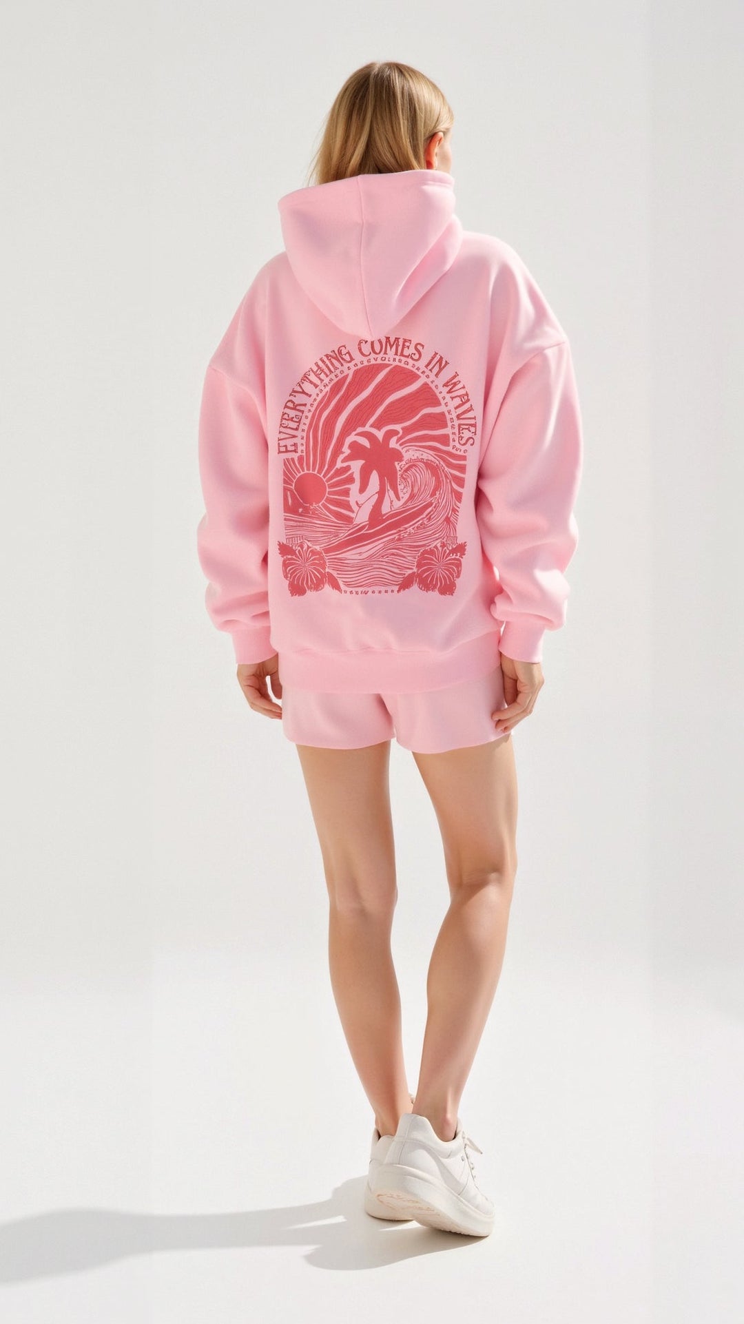Bluza damska z kapturem – haftowana