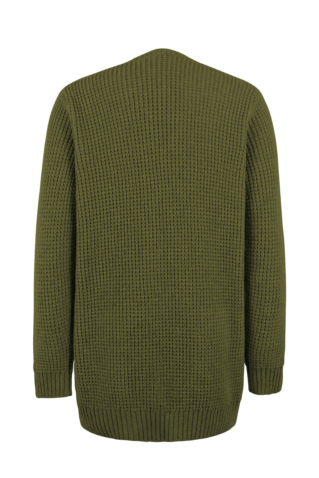 Sweter damski z dzianiny – kardigan damski otwarty z przodu