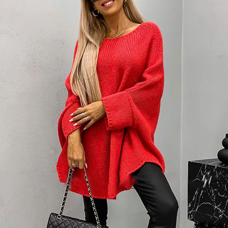 Sweter damski dzianinowy