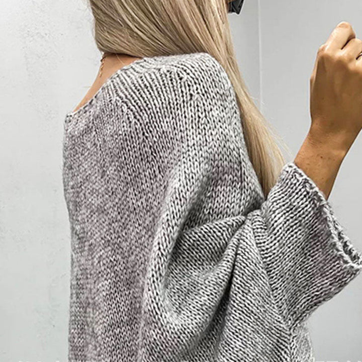 Sweter damski dzianinowy