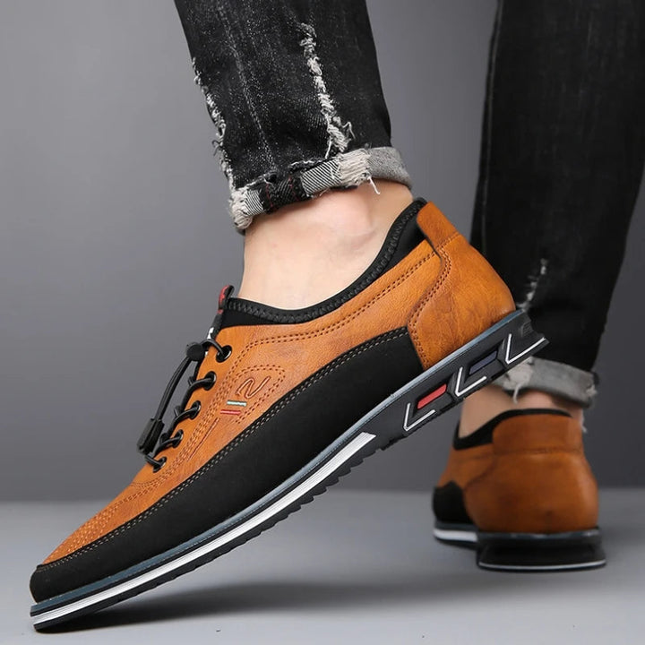 Męskie buty Oxford | Sznurowane