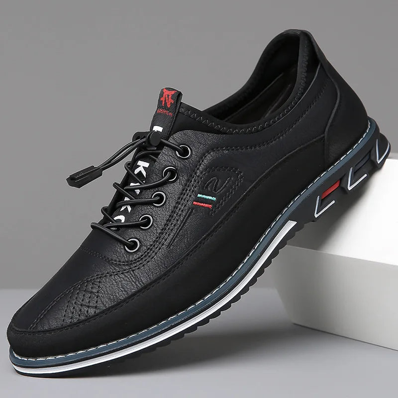 Męskie buty Oxford | Sznurowane