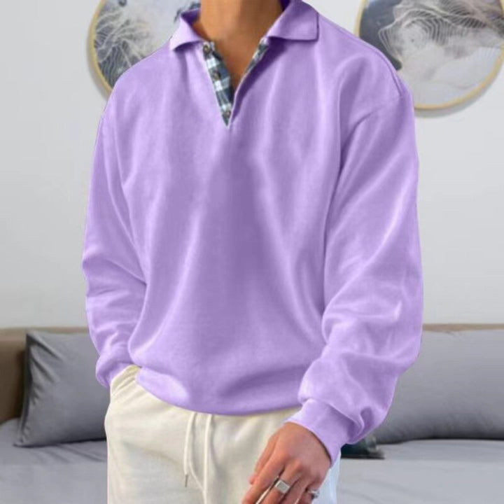 Męski sweter dzianinowy | Casual